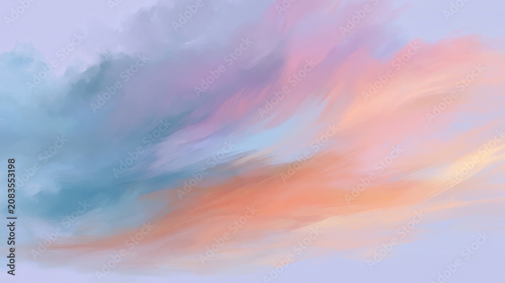 Obraz premium Abstract Ink Cloud Background For Creative Design