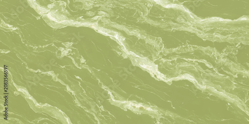 Obraz na płótnie Abstract textured muted olive green marble liquid fluid background surface with