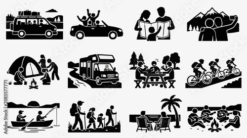 Family Adventures and Outdoor Travel Scenes.