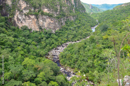 The vibrant beauty of crystal-clear water and untouched nature makes Chapada dos Veadeiros a must-visit destination in Goiás, Brazil.