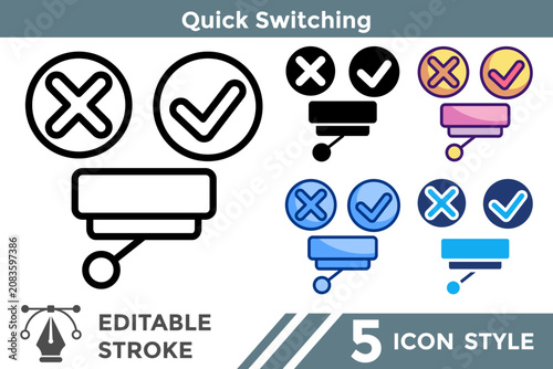 Obraz na plátně Quick Switching