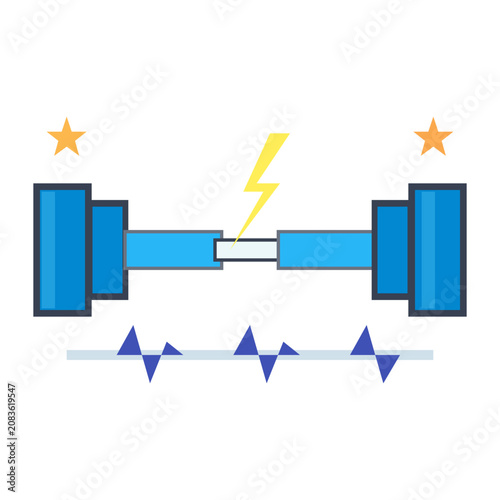 Modern Fitness Health Icon Vector Design for Workout and Lifestyle