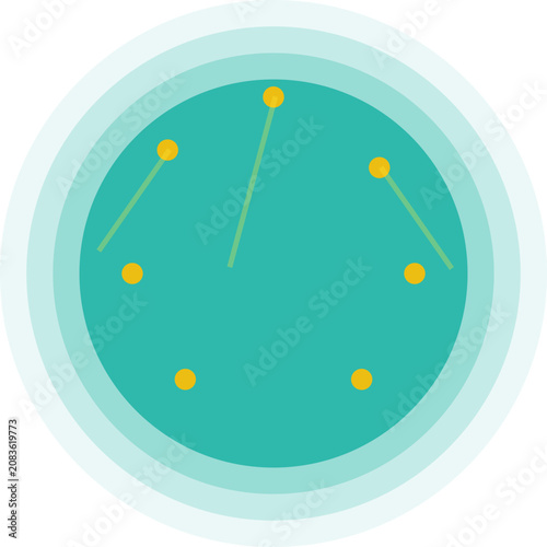 Connected Global Network Icon Vector Design for Business and Technology