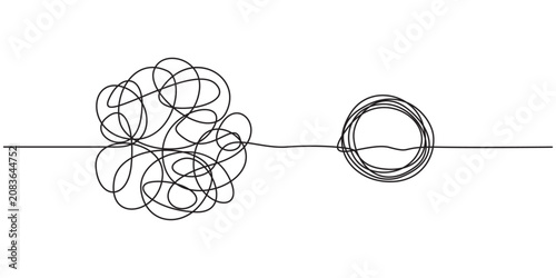 Canvastavla Mindfulness Idea Concept Doodle
