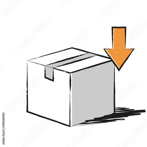 Hand Draw Boxes White