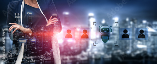 Fotografie AI is selected to replace human employees, illustrating automation and workforce