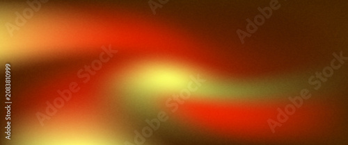 Bilde på lerret Moody cinematic background graphic with smooth fiery red gradients and a fine-gr
