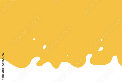 Milk wave background, milk banner design elements, milk promotion