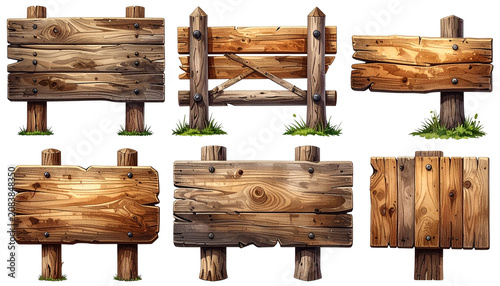 Rustic Wooden Sign Designs: Handcrafted Vintage Garden Directional Markers