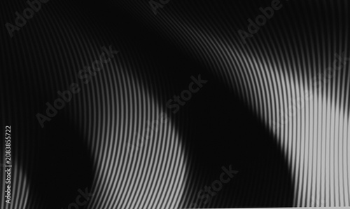 Quadro su tela luxury black background with repeating vertical striped line patterns with organ