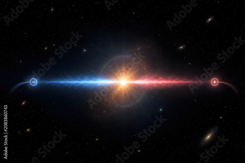 Electron Positron Annihilation In Symmetric Gamma Ray Flash