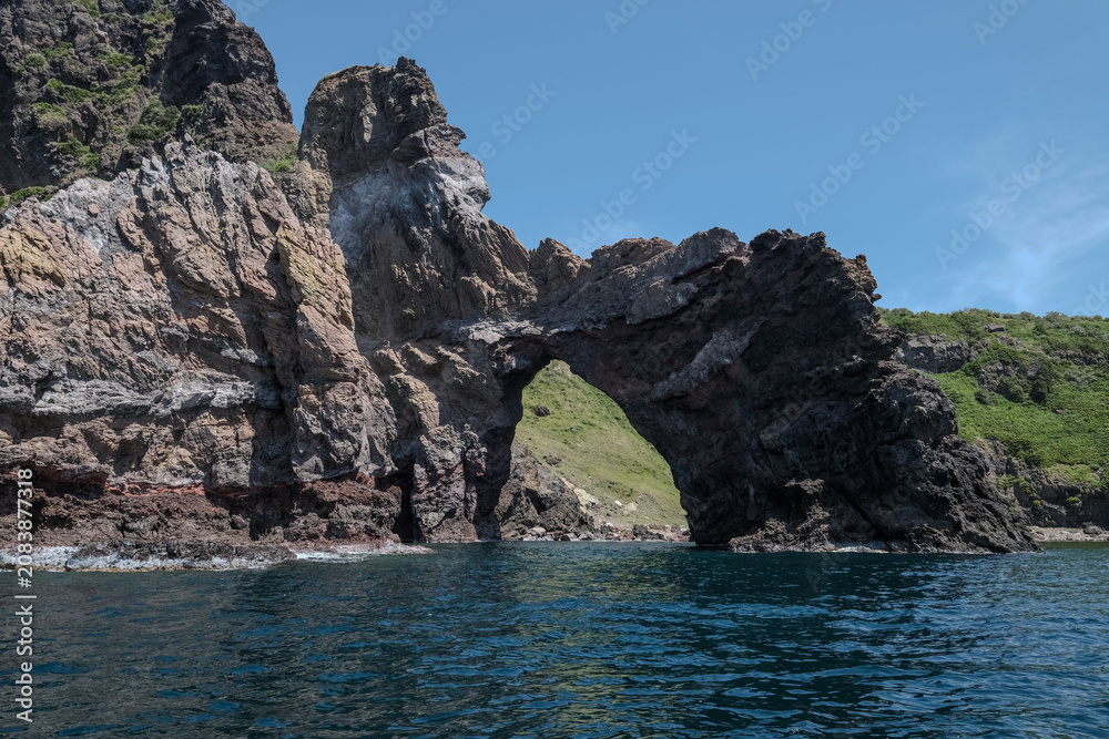 Fototapeta premium 【西ノ島】観光船からみる西ノ島