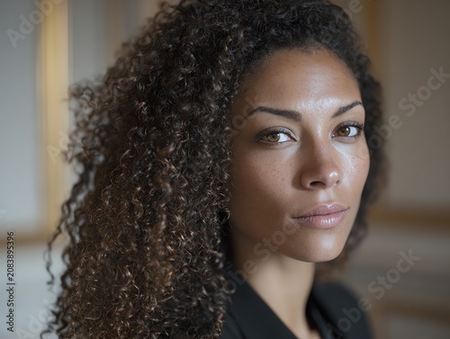 Black Portrait Photography Natural Hair Studio Contemporary Art