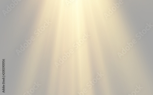 Fotografía Abstract stage spotlight effect with vertical light rays and haze