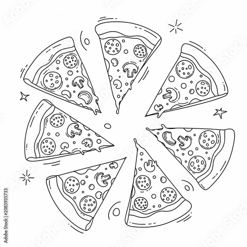 Cosmic Pepperoni Constellation