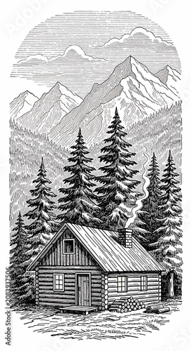 Whispers of the Timbered Peaks