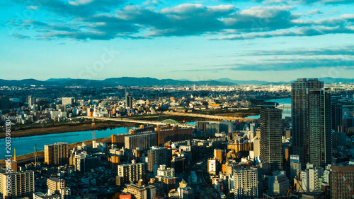 Foto Urban Skyline of Modern Asia