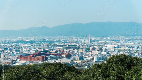 Foto Urban Coexistence cityscape architecture natural environment modern buildings tr