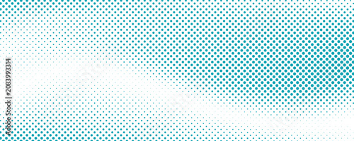 Transparent Vector Gradient Blue Color Halftone Background Staggered Dots Pattern modern dotted