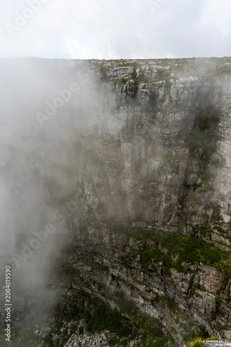 Panoramic View from Table Mountain in Cape Town, South Africa