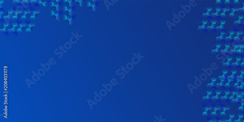 Blue Tech Finance Fintech Background Abstract Pixel Pattern. Abstract Business Tech Science Abstract