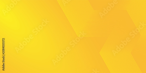Abstract hexagon yellow color pattern gradient texture background abstract art modern