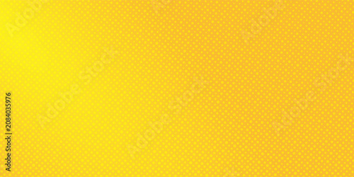 Dots halftone yellow color pattern gradient texture background abstract art modern