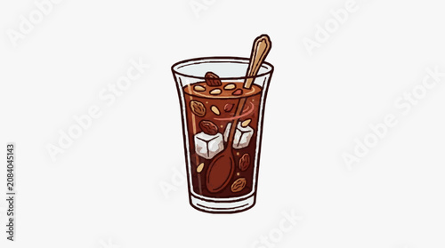 Glass of rich dark chocolate milkshake with whipped cream.