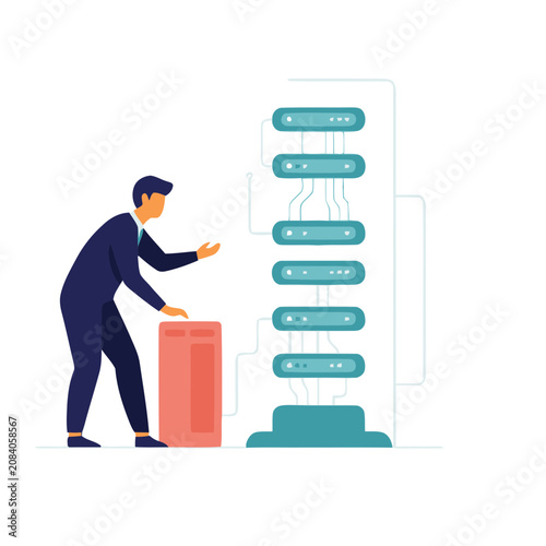 Workflow Automation Illustration