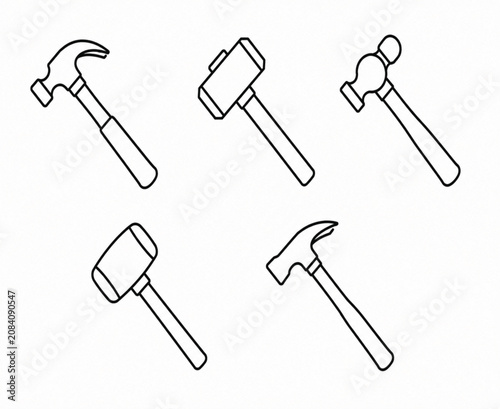 hammer and nails