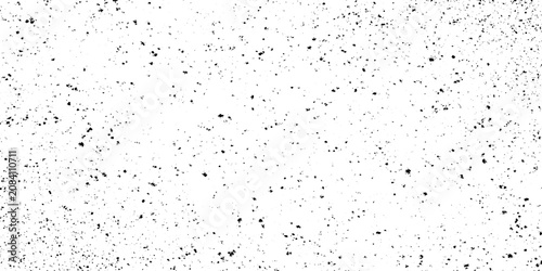 Fotografía A black and white vector pattern with scattered speckles and granular elements a