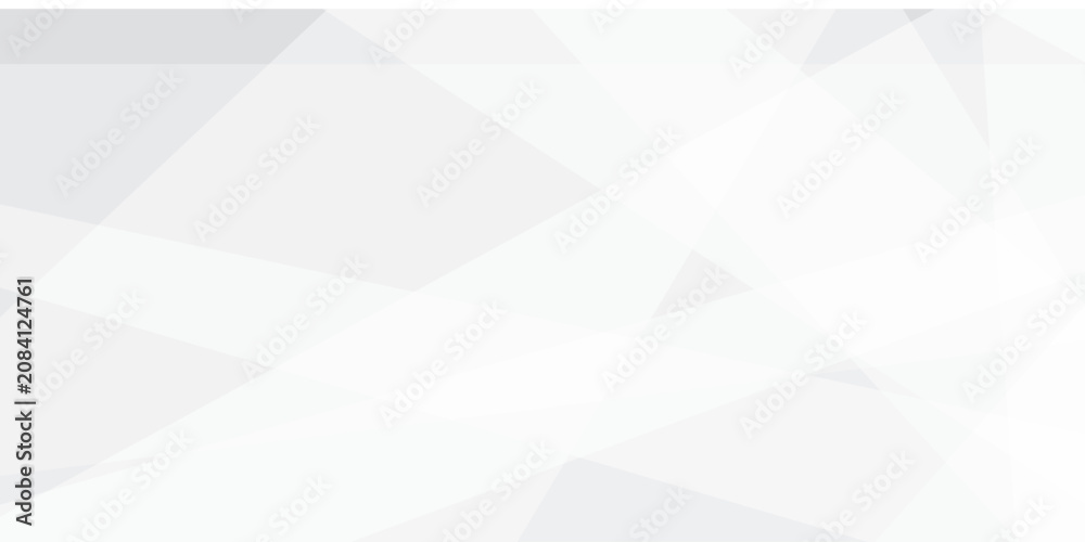 Obraz premium Abstract white and gray triangle geometric paper texture design this design are uses for style concept for banner, flyer, card, or brochure cover etc and quality full shape design .