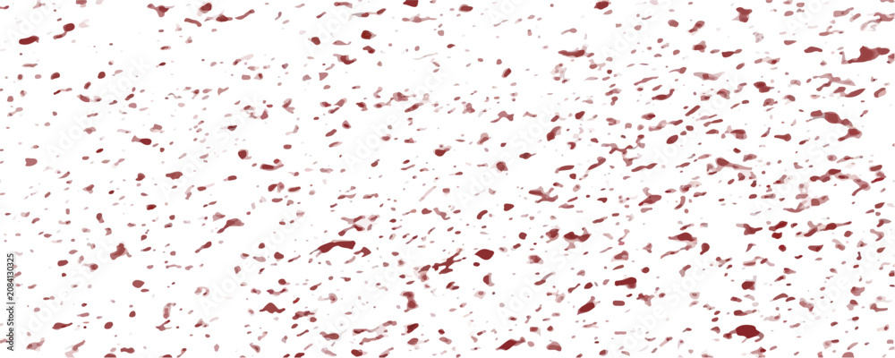Fototapeta premium White Background with Red Confetti Speckles Texture.