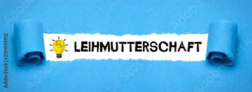 Bild auf Leinwand Leihmutterschaft