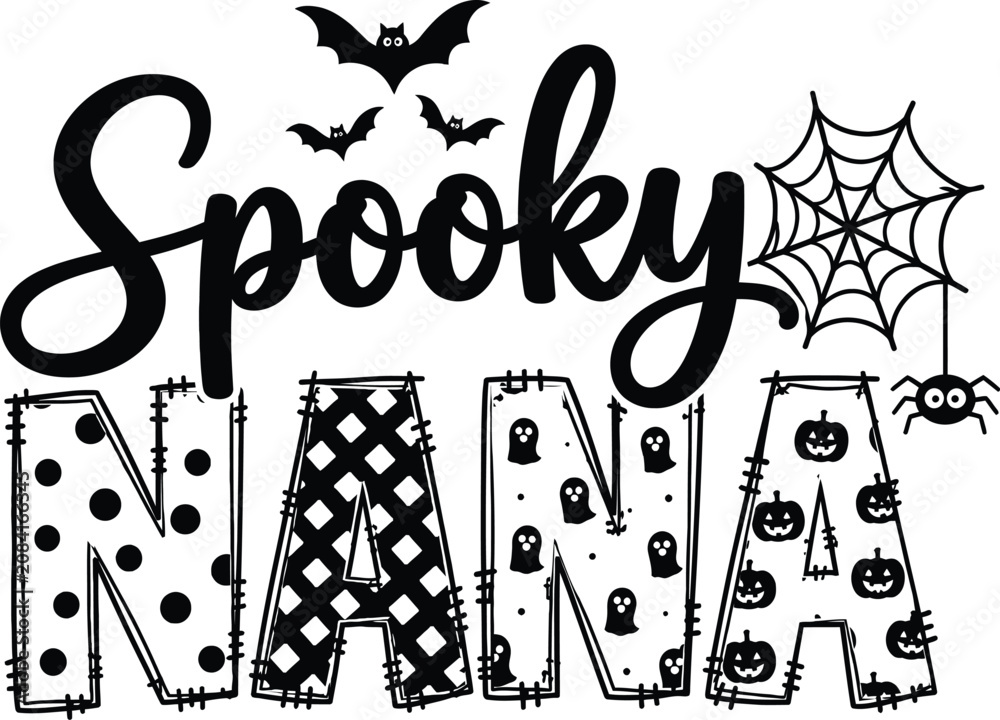 Fototapeta premium Halloween SVG, Halloween Quotes, Spooky PNG, Ghost PNG, Funny Halloween, Witch PNG, Sublimation Design, My First Halloween svg, Baby Halloween SVG, Hey Boo SVG, PNG files, Boo Svg, Cute Halloween Svg,