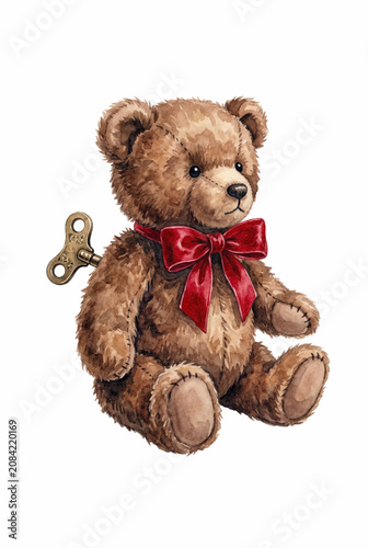 Fotografie Wind-up Teddy Bear