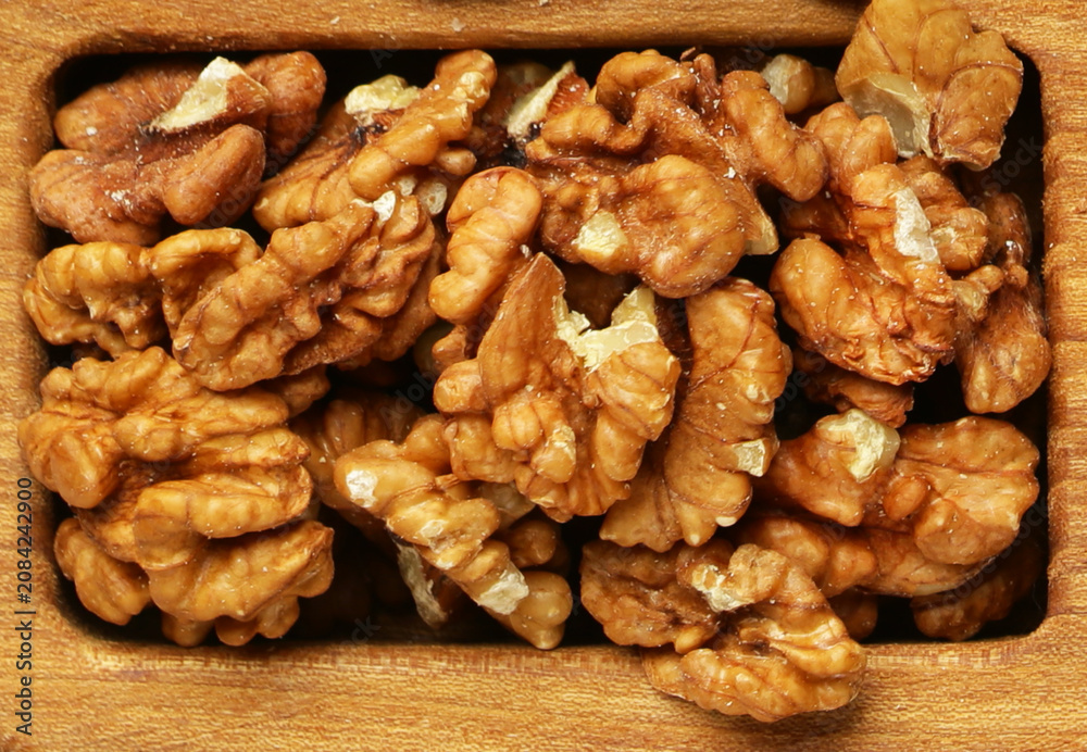 Fototapeta premium Natural organic nuts for healthy eating