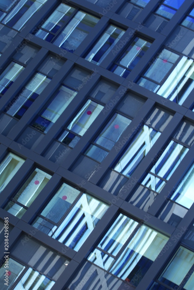 Obraz premium Building, windows, reflection