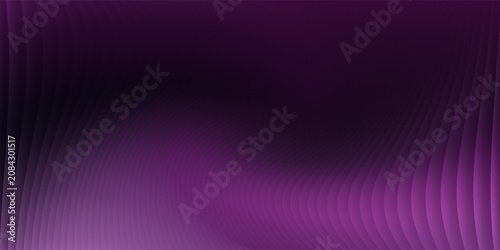 Foto Abstract ripple glass effect gradient background with iridescent violet glowing