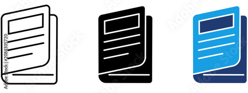Фотография Daily Newspaper Print icon collections