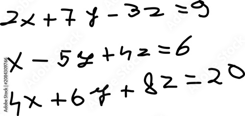 Equation system