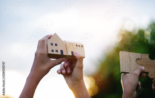 Home and the dream of first-time homeownership, homeownership, buying and selling homes, home loans and cash.