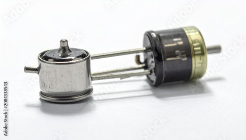 Obraz na płótnie vintage electronic component isolated