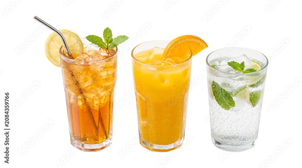 Fototapeta premium cocktail with lime