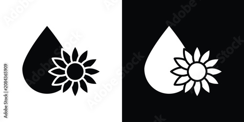 Fotografía Sunflower oil icon
