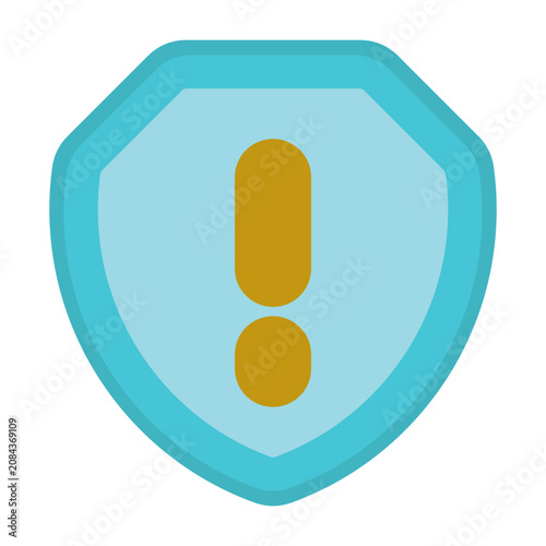 Schilderij op canvas Privacy Icon Design