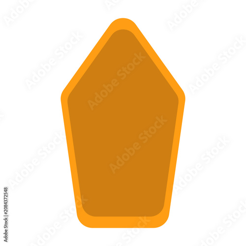 Obraz na plátně Pentagon Icon Design