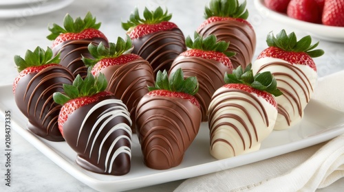 Gourmet Chocolate Covered Strawberries Assortment