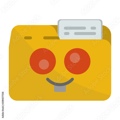 Tableau sur toile Ugly Icon Design
