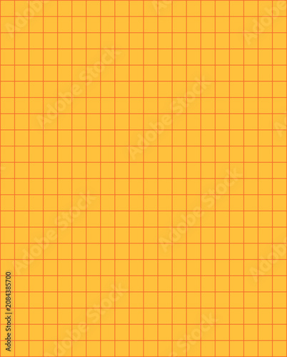 Yellow Grid Pattern Comic Book Style Background
